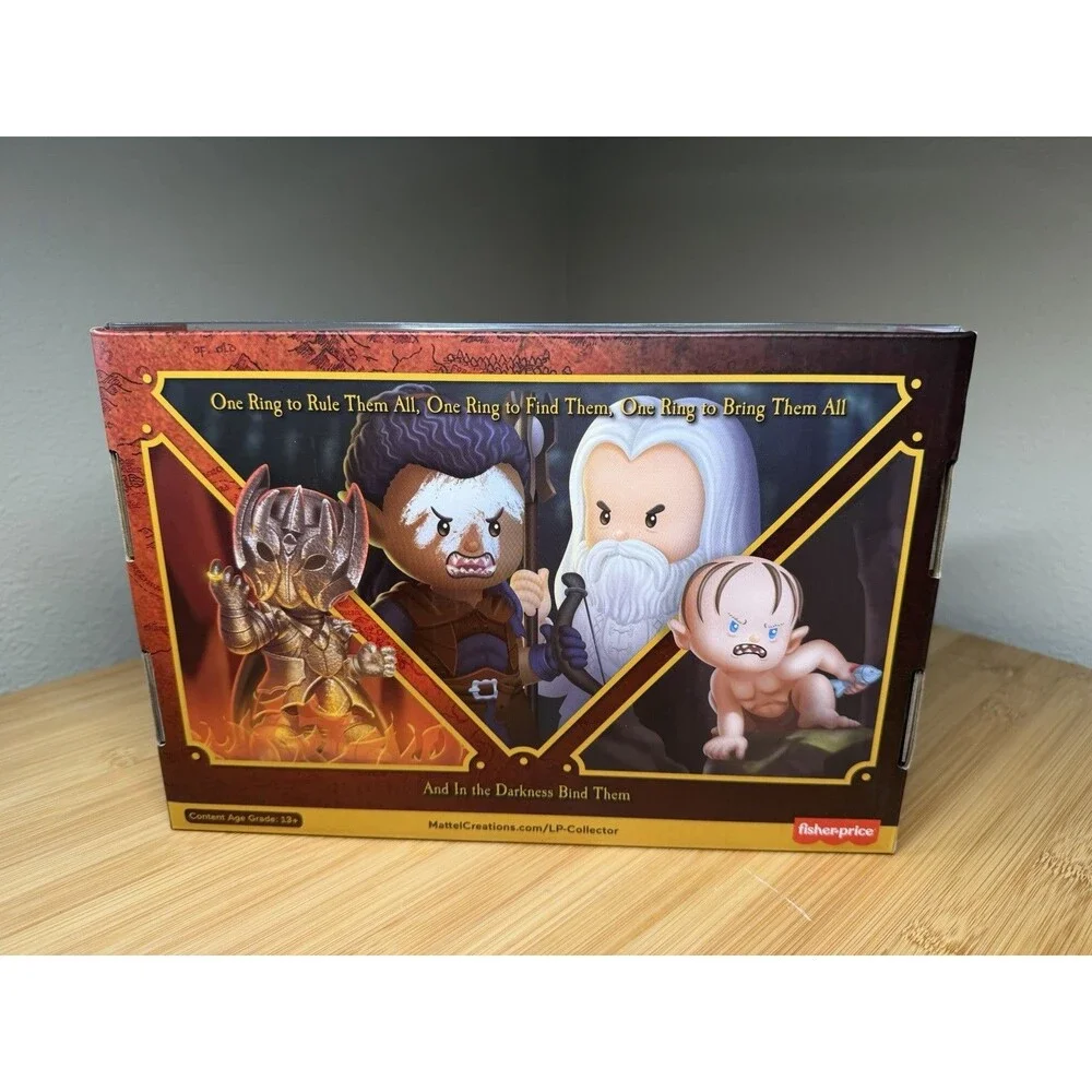 Fisher Price Little People Collector Lord of the Rings Black Gate Mattel SE